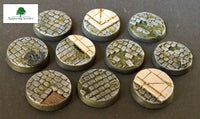 25mm Steampunk & Cobblestone #1 (Bevelled)