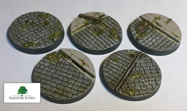 40mm Steampunk & Cobblestone #2 (Bevelled)