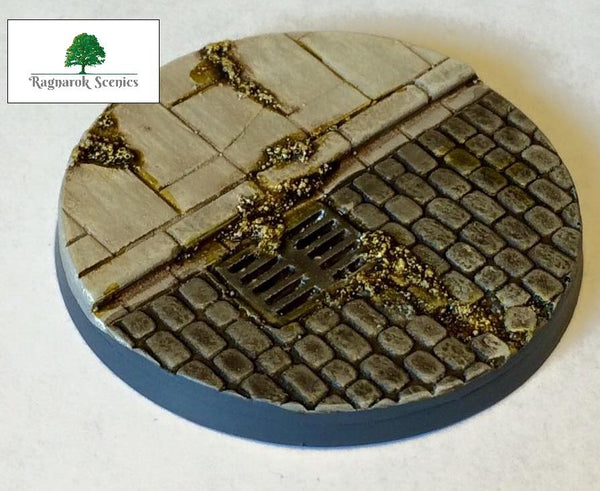 50mm Steampunk & Cobblestone #3 (Bevelled)